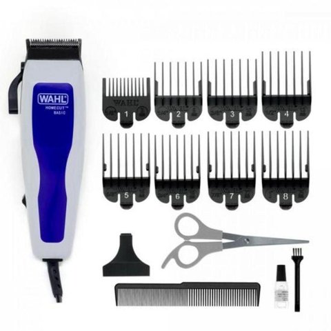 Maquina de Corte 127v Home Cut Cinza/azul Wahl