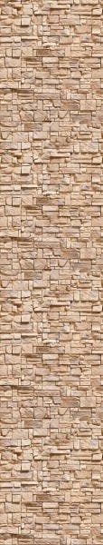 Papel de Parede Lavável Filete Pedra 3D Queimada 12m - 5