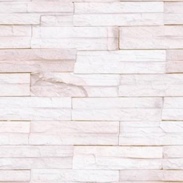 Papel de Parede Adesivo Lavável Pedra São Tomé Rosê 12m - 1