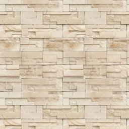 Papel de Parede Lavável Pedra São Tomé Filete Bege 12m - 1