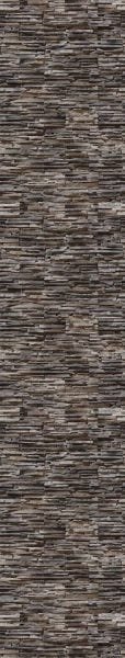Papel de Parede Adesivo Lavável Filete Pedra 3D Escura 15m - 5