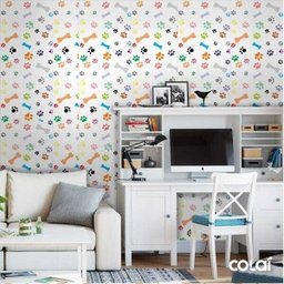 Papel De Parede Lavável Cavalos Com Fundo Escuro 3m - 2