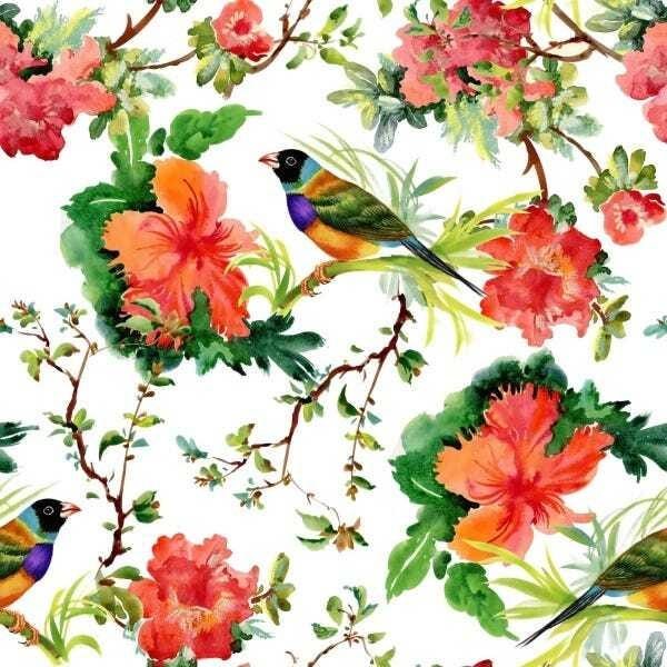 Papel De Parede Adesivo Lavável Diamante-De-Gould 9m - 1