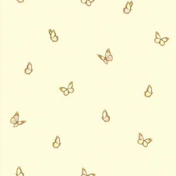 Papel De Parede Adesivo Lavável Borboletas 9m - 1