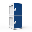 Ver imagem 1 de Armário de Plástico - 2 Portas - Nk 1362 Nilko Armários Azul Chave Padrão