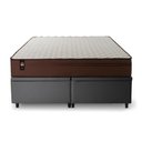 Ver imagem 4 de Conjunto Box Baú Super King Atlanta Cinza 193x203x69 Espuma D45
