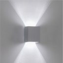 Ver imagem 4 de 2x Arandela Efeito 2 Focos Branco Sem Friso Box Policarbonato St1386