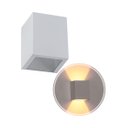 Ver imagem 1 de 2x Arandela Efeito 2 Focos Branco Sem Friso Box Policarbonato St1386