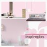 Papel de Parede Adesivo Lavável Rosa Chá Liso Quarto Menina3m - 4