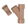 Junção Filtro Y Conexão Roscável Pvc Marrom 3/4'' Estrela - 3