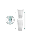 Ver imagem 5 de Kit 10 Copos Plasticos 300 Ml Reutilizável Incolor
