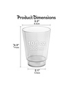Ver imagem 4 de Kit 10 Copos Plasticos 300 Ml Reutilizável Incolor