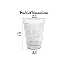 Ver imagem 4 de Kit 10 Copos Plasticos 300 Ml Reutilizável Incolor