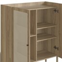 Ver imagem 7 de Armário Aparador Bar 2 Portas 93cm Arlo A10 Hanover - Mpozenato