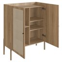 Ver imagem 5 de Armário Aparador Bar 2 Portas 93cm Arlo A10 Hanover - Mpozenato