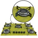 Ver imagem 4 de Fogão Cooktop a Gás Chapa 5 Bocas Ultra Chama 127/220v Marmo Marmorizado Amarelo
