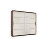 Guarda Roupa Premier Jacaranda/OFF WHITE 2 Portas 4 Gavetas - 1