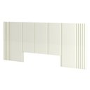 Ver imagem 1 de Cabeceira de Madeira para Cama Box Casal 300cm 100% MDF TW185 Off White - Dalla Costa