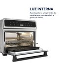 Ver imagem 4 de Forno e Air Fryer Oster Digital Pro 8 em 1 25 Litros Inox OFOR270-127 110V