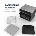 Ver imagem 7 de Forno e Air Fryer Oster Digital Pro 8 em 1 25 Litros Inox OFOR270-127 110V