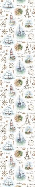 Papel De Parede Adesivo Lavável Travel 12m - 7