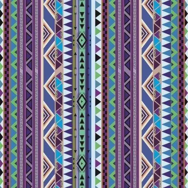 Papel De Parede Adesivo Lavável Hippie 18m - 1