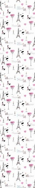 Papel De Parede Adesivo Lavável Paris Delicado 15m - 7