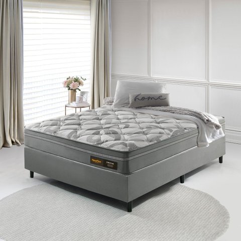 Conjunto Colchão Casal Prestige- 1,38x1,88