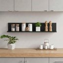 Ver imagem 4 de Prateleira Decorativa de Parede para Cozinha Odda Preta