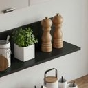 Ver imagem 6 de Prateleira Decorativa de Parede para Cozinha Odda Preta