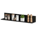 Ver imagem 7 de Prateleira Decorativa de Parede para Cozinha Odda Preta