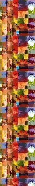 Papel De Parede Adesivo Lavável Arabesco Abstrato 3m - 6