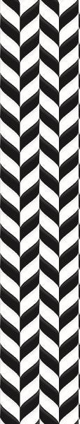 Papel De Parede Lavável Arabesco Preto E Branco 3m - 6