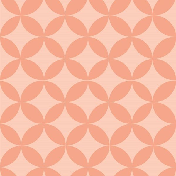 Papel De Parede Adesivo Lavável Abstrato Rosê 3m - 1