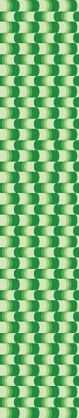 Papel De Parede Adesivo Lavável Abstrato Sinuoso Verde 9m - 6