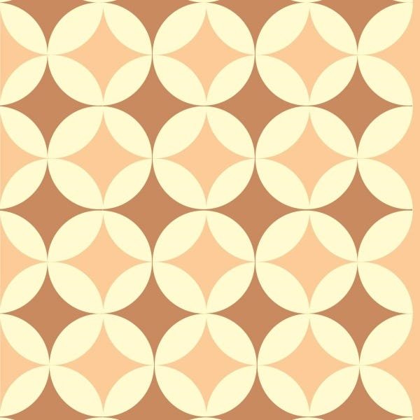 Papel De Parede Adesivo Lavável Abstrato Marrom E Rosê 9m - 1