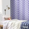 Papel De Parede Adesivo Lavável Quadrados Roxos 9m - 3