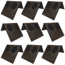 Ver imagem 1 de Kit 09 Esteiras Bandeja Com Suporte Para Copos Para Sofá MDF Tabaco - Gran Belo