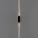 Ver imagem 2 de Arandela Stella Wall Mini LED 2 Fachos Fechados IP65 5W Bivolt Preto - 3000k - Luz Amarela