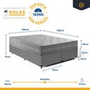 Ver imagem 3 de Cama Box com Colchão de Molas Ensacadas Ultra Spring Anjos Queen 158cm