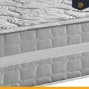 Ver mais imagens de Cama Box com Colchão de Molas Ensacadas Ultra Spring Anjos Queen 158cm