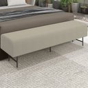 Ver imagem 2 de Puff Recamier 143 cm Pes Metal Baid Veludo SL 940 Peer