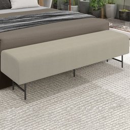 Puff Recamier 143 cm Pes Metal Baid Veludo SL 940 Peer - 2