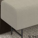 Ver imagem 5 de Puff Recamier 143 cm Pes Metal Baid Veludo SL 940 Peer