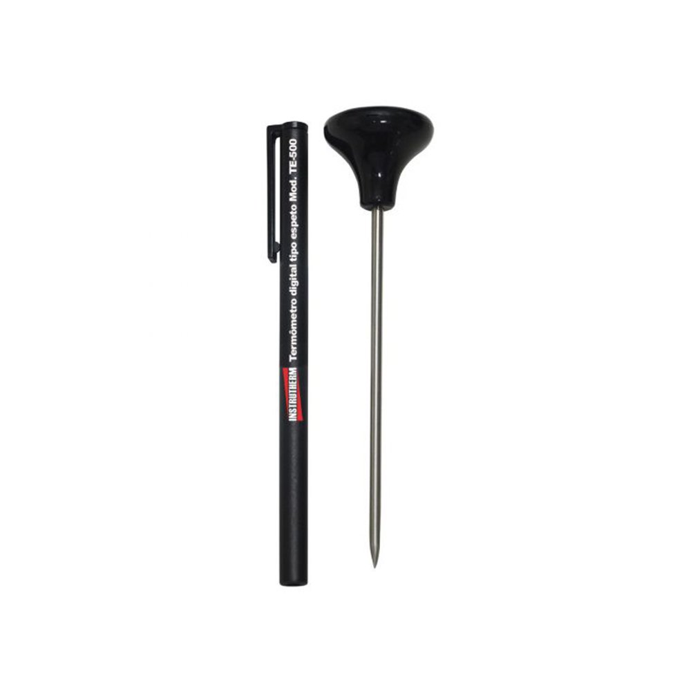 Kit 10 Termômetro Digital Faixa -50 A 300°c Temperatura Contato A Prova D'água Tipo Espeto Te-500 Po - 4