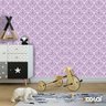 Papel De Parede Adesivo Lavável Abstrato Púrpuro 9m - 3