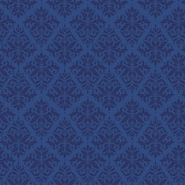 Papel De Parede Adesivo Lavável Abstrato Azul Escuro 18m - 1