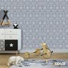 Papel De Parede Adesivo Lavável Abstrato Tecido 18m - 3