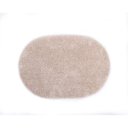 Ver imagem 2 de Tapete Banheiro Antiderrapante Cherry Oval Champanhe 0,50x0,70m
