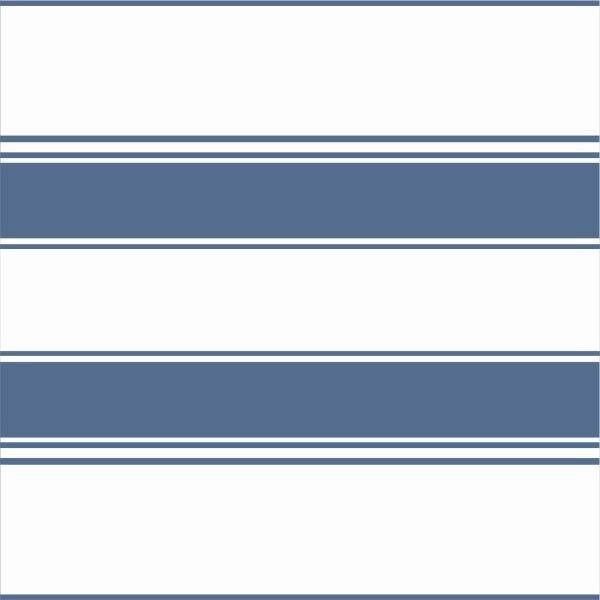 Papel De Parede Adesivo Lavável Listrado Horizontal 6m - 1
